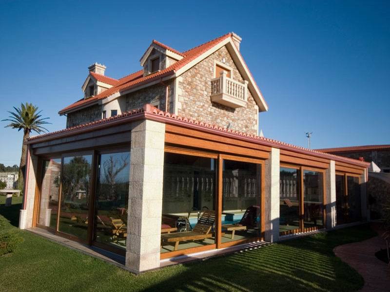 Complejo Aldeola Bed & Breakfast Malpica Bagian luar foto