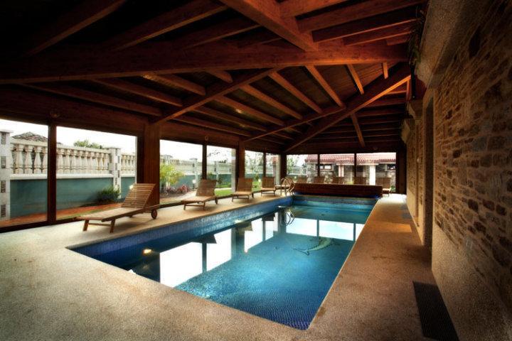 Complejo Aldeola Bed & Breakfast Malpica Bagian luar foto